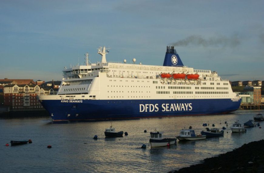 IJmuiden-Newcastle en Holyhead -Dublin -Categorie/Ierland Ferry overtochten