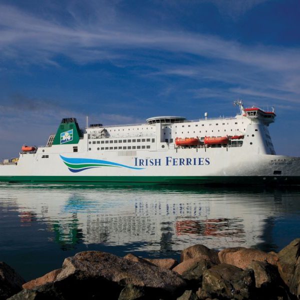 Calais-Dover in combinatie met ferry over de Ierse Zee -Categorie/Ierland Ferry overtochten